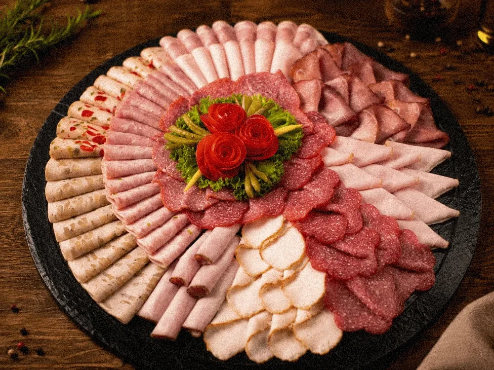 Geiwiz — rustikale Wurstplatte