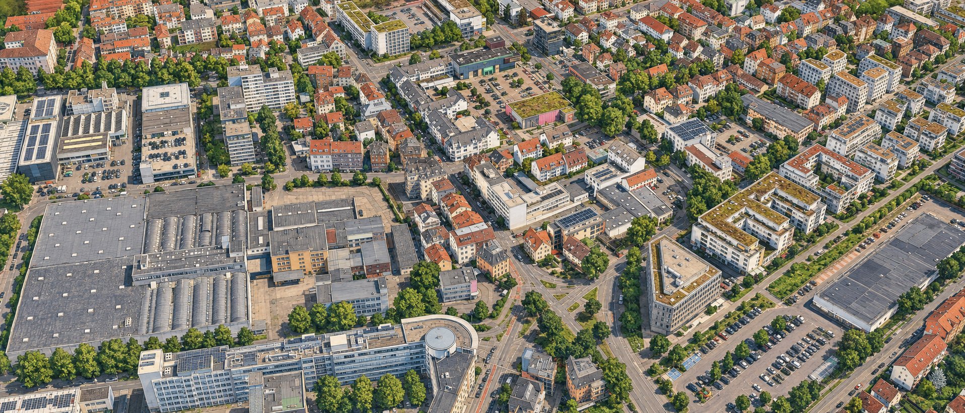 Luftbild der Umgebung — zum Vergrößern klicken